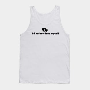 Date myself Tank Top